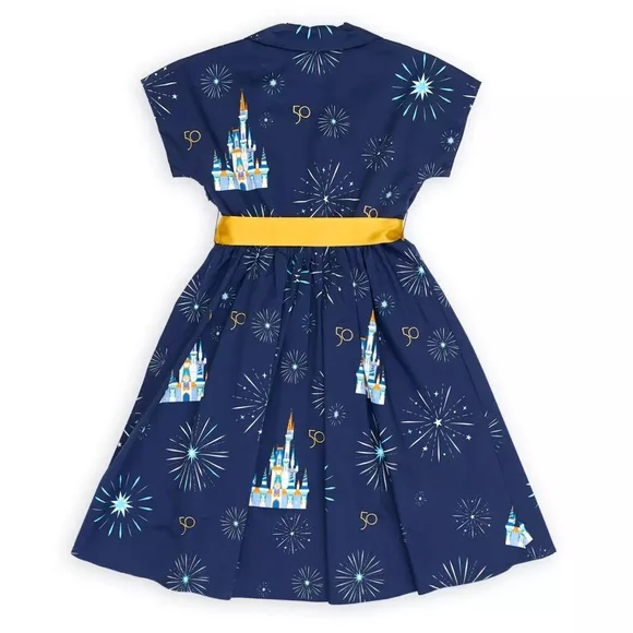 Disney Parks 2022 The Dress Shop Walt Disney World 50th Anniversary Dress - NEW - Picture 2 of 2